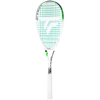 Tecnifibre rakieta do squasha Slash 130 Power 130g/zrównoważona 2025 biała - naciągnięta -